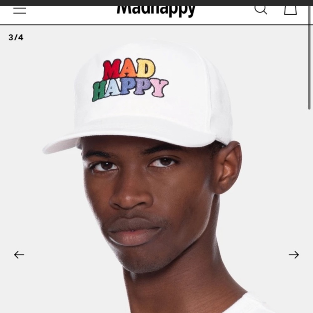 Madhappy White SnapBack Hat